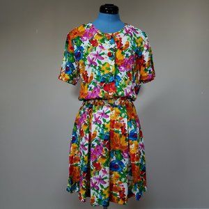 Darling 1990s floral dress